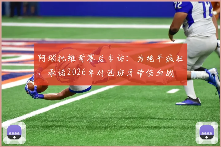 阿瑙托维奇赛后专访：为绝平疯狂，承诺2026年对西班牙带伤血战