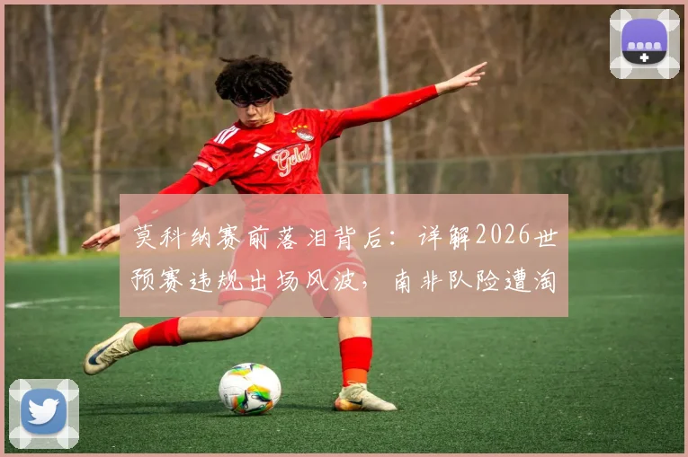 莫科纳赛前落泪背后:详解2026世预赛违规出场风波,南非队险遭淘汰的真实原因与规则解读